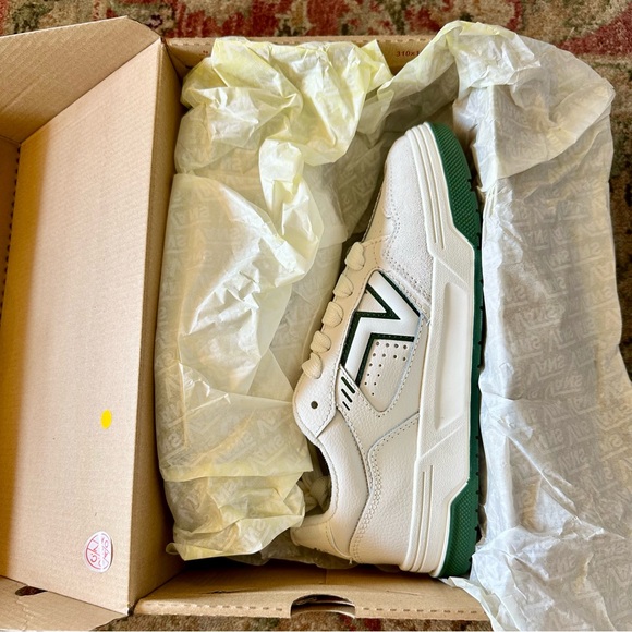 Vans Upland Shoe in Vintage Sport White/ Douglas Fir Green - Picture 5 of 7